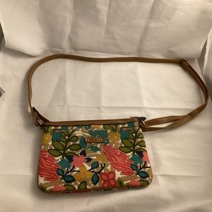 Small floral pattern Relic purse